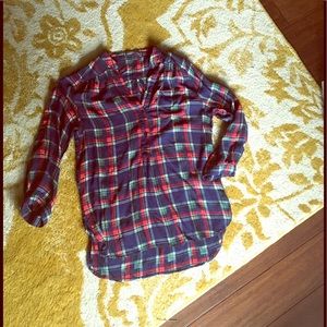 Size medium plaid shirt